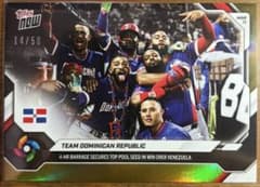 50枚限定】Gold Foil Topps now WBC ドミニカ共和国 - メルカリ