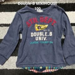 MIKIHOUSE　Double-B 長袖カットソー　100のサムネイル