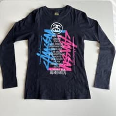 長袖 ブラック Tシャツ STUSSY ステューシーのサムネイル