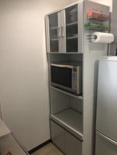 【引取限定】ニトリ　食器棚　キッチン収納のサムネイル