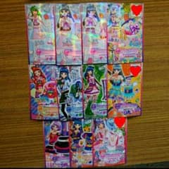 アイカツスターズ 11枚  お得 セットのサムネイル