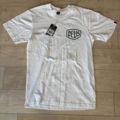 新品 DEUS デウス XS ホワイト Tシャツ バックプリントのサムネイル