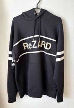 ReZARD ラインロゴフーディ パーカー ブラック メンズ Sサイズ ヒカル
