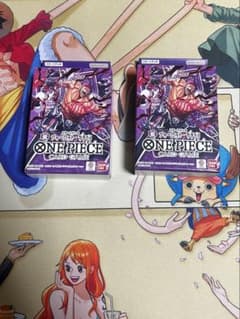 新品未開封　ワンピースカードゲーム スタートデッキ 紫 カタクリST-34 2個のサムネイル