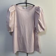 CELFORD カットソー　Tシャツ　パフスリーブ　ピンク　コットンのサムネイル