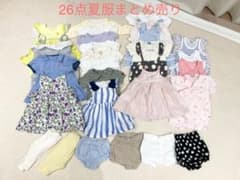 70女の子 夏服26点まとめ売り　半袖　ワンピース　Tシャツのサムネイル