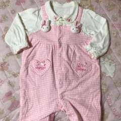 立体うさぎ ロンパース70のサムネイル