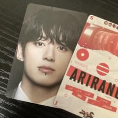 ジョングク JK トレカ ARIRANG アリラン 正面アップ 黄金マンネBTS