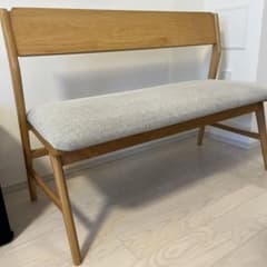 unico SIGNE(シグネ) ベンチバックレスト　ブラウン unico SIGNE(シグネ) ベンチバックレスト ブラウン