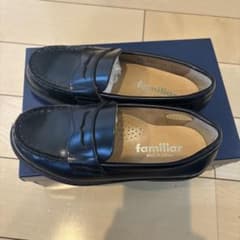 familiar 黒 ローファー フォーマルシューズ　19センチのサムネイル