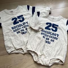 韓国子供服 73 ロンパース スウェットのサムネイル