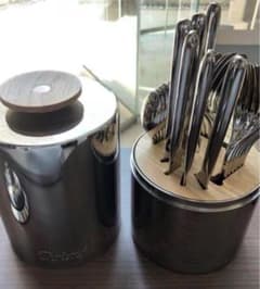 お値下Christofle エッセンシャル 24ピース カトラリーセット 現行品