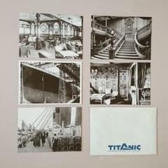TITANIC タイタニック号 モノクロ写真 ポストカード 5枚 - メルカリ