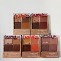値下げしました‼️【新品】CANMAKE シルキースフレアイズ ５色セットのサムネイル