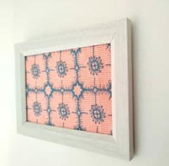 ミナペルホネン ファブリックフレーム anemone アネモネ ピンク 春色