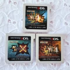 ポケットモンスター　モンハン　 3DSソフト　まとめ売り m21472072196_1.jpg?1749127940