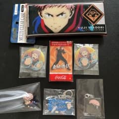 Jujutsu Kaisen Yuji Itadori Set including can badges, etc.