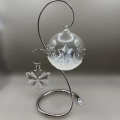 【37個まとめ売り】スターバックス　クリスマスオーナメント⭐︎スワロフスキー 2014 クリスマスオーナメントセットスター&ボール スワロフスキー