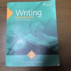 Writing paragraphs 教科書のサムネイル