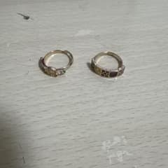 金色のリング2つセットのサムネイル