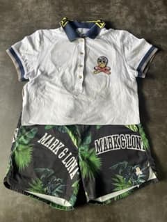 マークアンドロナ×Disney ポロシャツ ミッキー花柄 MARK＆LONA - メルカリ