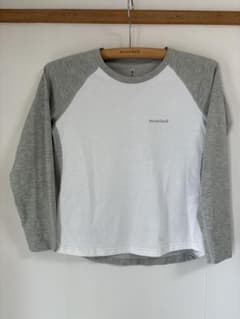 モンベル 長袖Tシャツ ホワイト/グレーのサムネイル