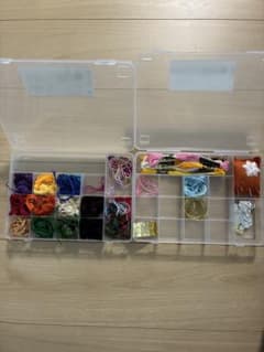 刺繍糸セット 多色 収納ケース付きのサムネイル
