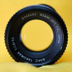 レンズ(単焦点) SMC TAKUMAR 55mm F/1.8 美品】SMC TAKUMAR 55mm F1.8 単焦点レンズ - メルカリ