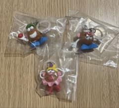 さ*ぼ様 めじるし チャーム ガチャマスコット ミスター＆ミセス 3種セット ポのサムネイル