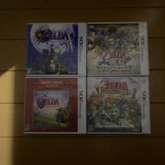 ゼルダの伝説 3DS ソフト 4本セット - メルカリ
