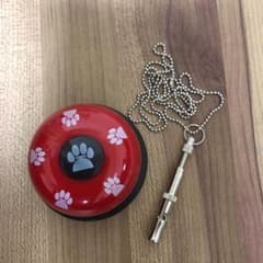 犬　トレーニングベル　犬笛　躾用品セットのサムネイル