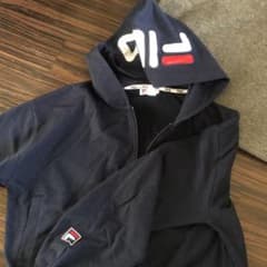 vis FILA コラボパーカー　紺色のサムネイル