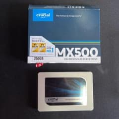 内蔵SSD 250GB crucial CT250MX500SSD1/JPのサムネイル