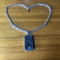 早い者勝ち‼️POLICE ドッグタグ ネックレス シルバーのサムネイル