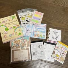 メモ帳と付箋　セットのサムネイル