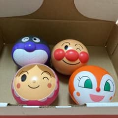 おおきなアンパンマンマスコット　ドキンちゃん　あかちゃんまん　4点セットのサムネイル