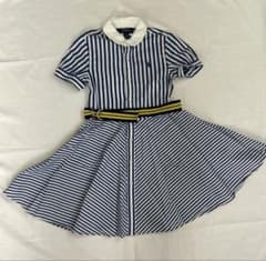 Polo Ralph Lauren ストライプ 半袖ワンピース 6のサムネイル