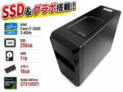 DELL製デスクトップPC SSD搭載 GTX1050Ti DELL製デスクトップPC SSD搭載 GTX1050Ti - メルカリ