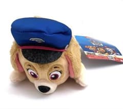パウ・パトロールぬいぐるみ　ポリススタイル　スカイ