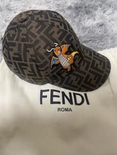 希少FENDI フェンディ ポケモン コラボ カイリュー キャップ 帽子