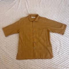 UNITED ARROWS GLR 파인애플 자수 반소매 셔츠