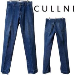 美品・2020SS】CULLNI アシンメトリー デニム パンツ【1】 - メルカリ
