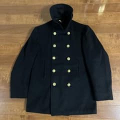 希少　30‘s USN Ｐコート メタル13スター　刺繍タグ　Ｌ美品　IVY 希少 30's USN Pコート メタル13スター 刺繍タグ L美品 IVY - メルカリ