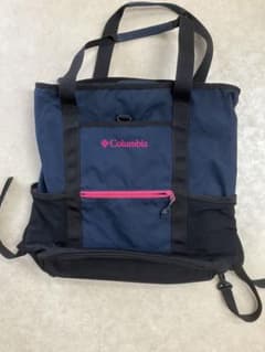 Columbia トートリュック　ネイビーのサムネイル