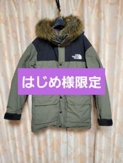 ★美品★THE NORTH FACE　マウンテンダウンコート　メンズXLカーキのサムネイル