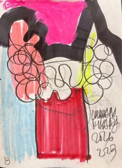 木原千春5分間ドローイング/縄文土器エスキース13 - メルカリ