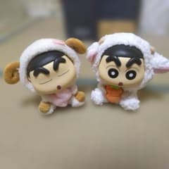 크레용 신 양 양 양 마스코트 봉제 인형