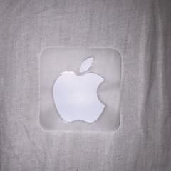 Apple ロゴ ステッカー ホワイトのサムネイル