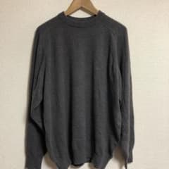 カシミア100％MONSIEUR PARIS グレー ニットセーター XLサイズ - メルカリ