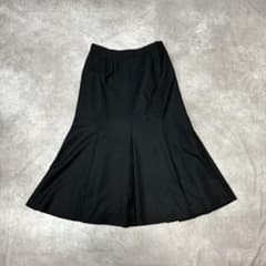 Florence PARIS フレアスカート ブラック フランス製のサムネイル